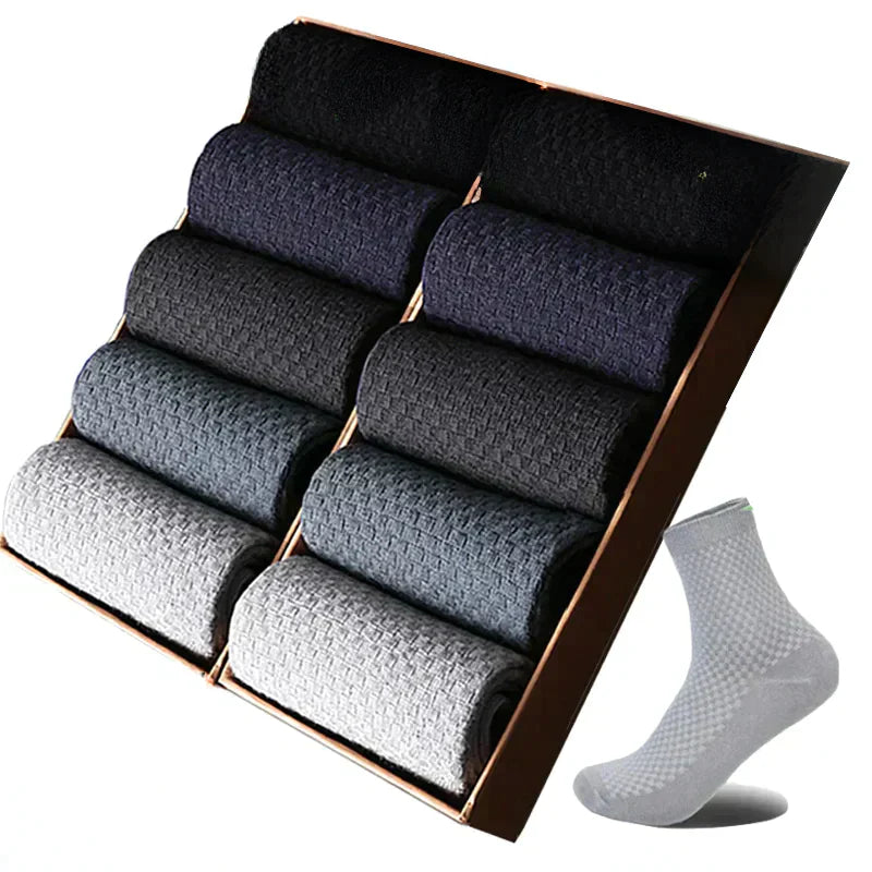 Premium Bamboo Fibre Socks (Buy 5, Get 5 Free)